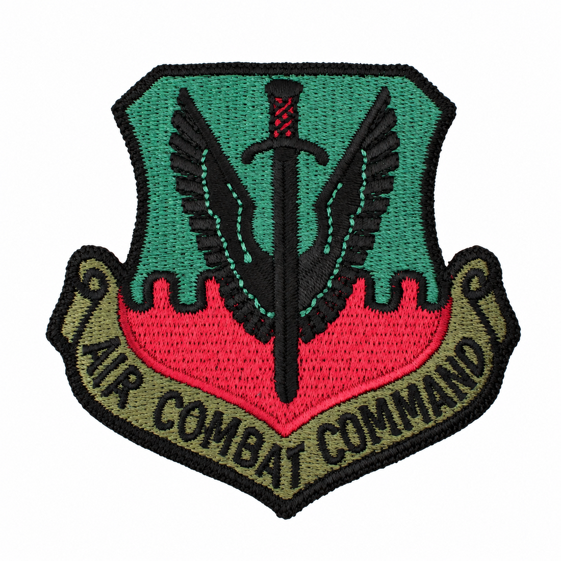 Parche original del Comando de Combate Aéreo ACC de la Fuerza Aérea de EE. UU. Excedente militar de la USAF
