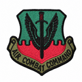Parche original del Comando de Combate Aéreo ACC de la Fuerza Aérea de EE. UU. Excedente militar de la USAF