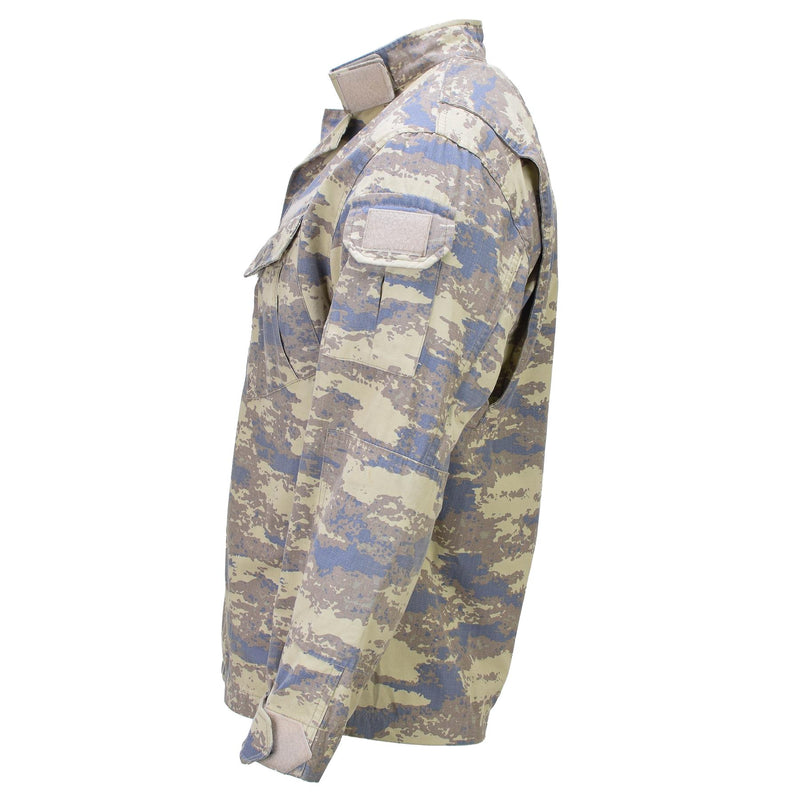 Jaqueta militar de uniforme turco genuino Fuerza Aérea Duración Ripstop M2018 CAMO