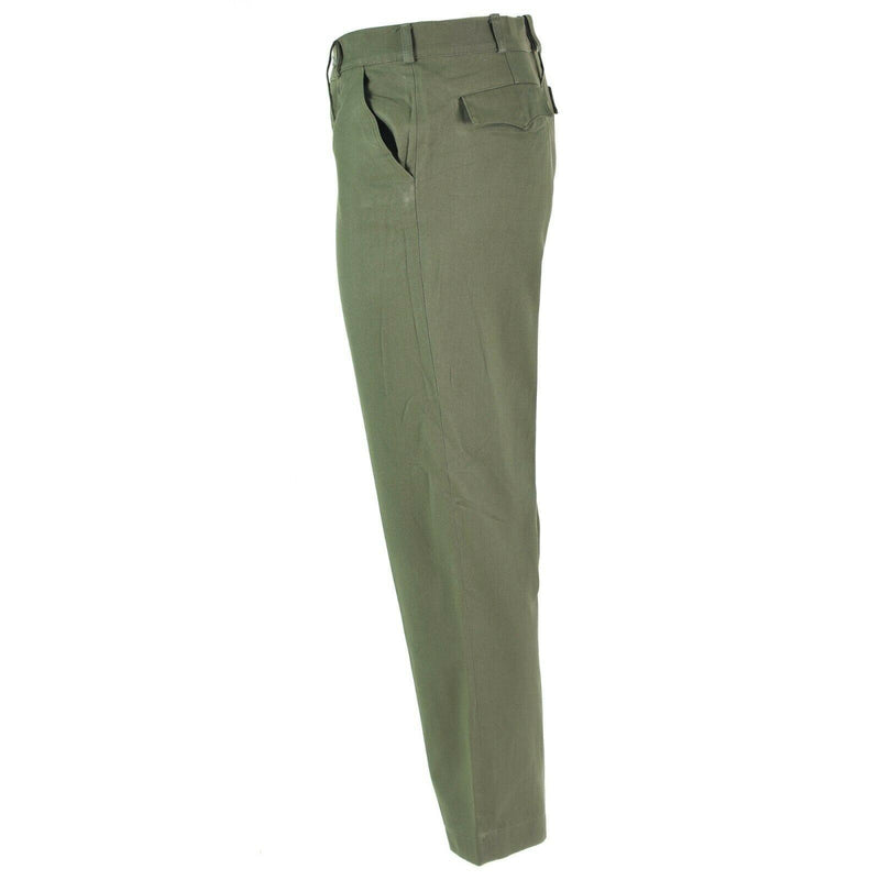Pantalones de combate de campo de ejército portugués original pantalones militares de oliva Portugal
