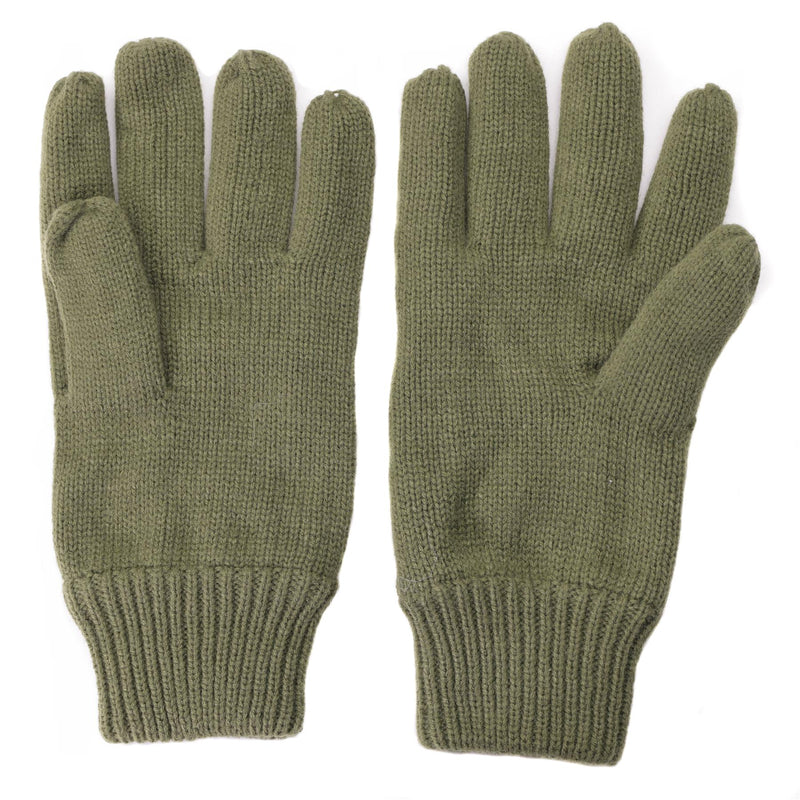 Guantes de Mil-Tec Hombres calientes tejidos thinsulate ™ Linero Olive OD Winter Tactical Gear