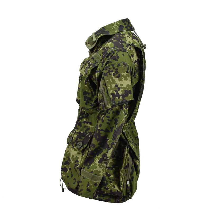 Tacgear Brand Danish Style Military Smock Jacket Ripstop Commando M84 Camuflage