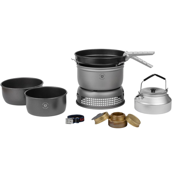 TRANGIA 1.75L STOVE SET COMBUSTIBLE COMINADOR DE COANTA COKINO HOOKWing Aluminio liviano