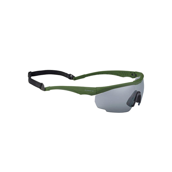 Gafas de seguridad ocular suizo protección ultravioleta de ángulo ajustable gafas oliva