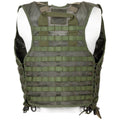 Chaleco de combate modular militar holandés original, 10 bolsas incluidas, camuflaje DPM