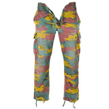 Combate militar del ejército belga original Pantalones de campo M90 pantalones de rompecabezas excedente