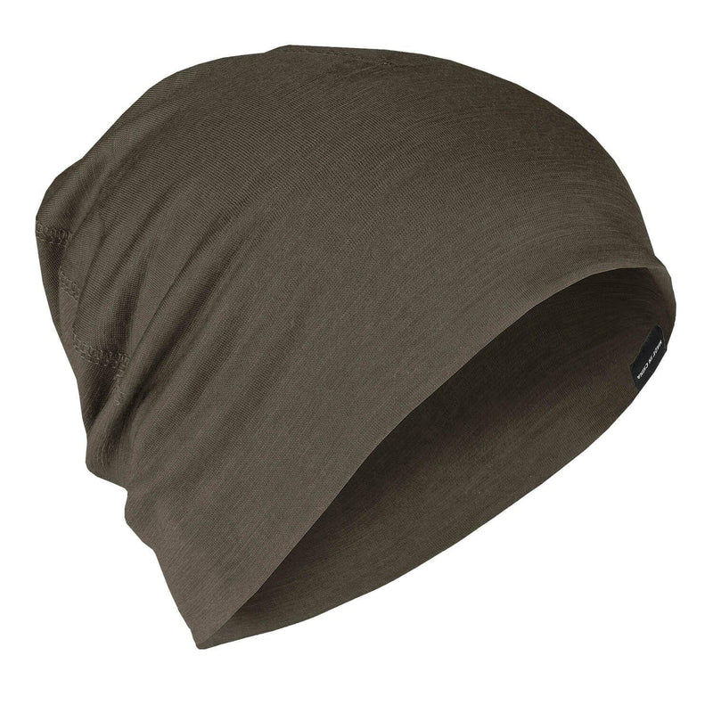 A.Blochl Light Beanie Merino Wool Sports Headwear Outdoor Watch Gap Olive Drab