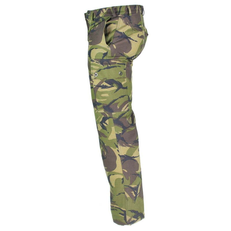 Pantalones de combate del ejército holandés genuino pantalones de camuflaje de bosques militares Nuevo