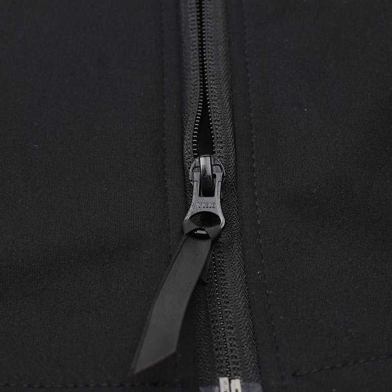Chaqueta de viento de estilo militar a prueba de viento gore-tex membrana impermeable negro