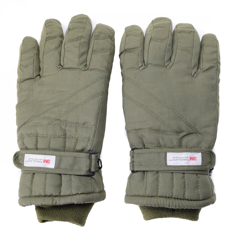 Guantes de Mil-Tec Hombres Warmthinsulate ™ Linería Gear táctico para hombres de invierno de oliva