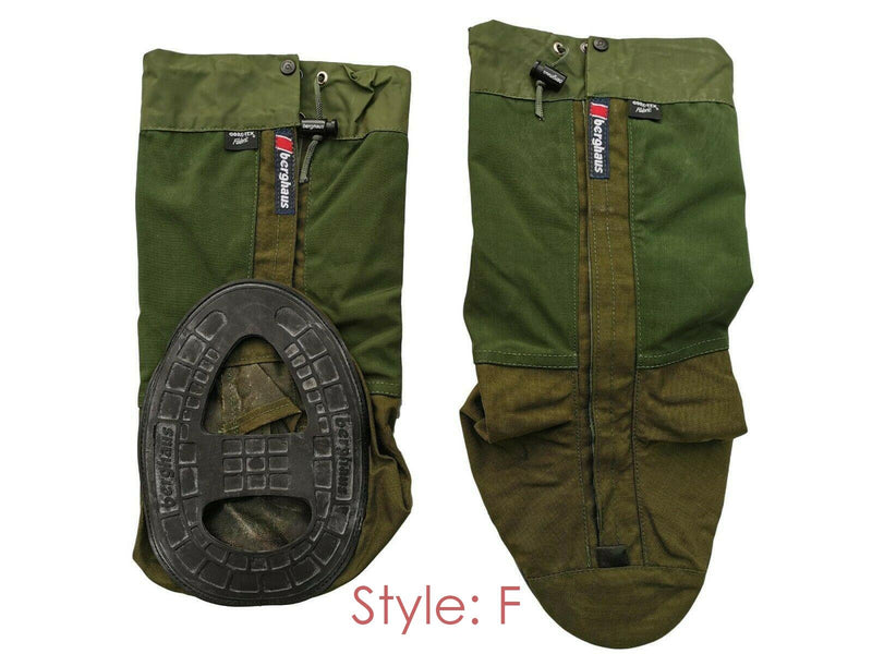 Brand Berghaus Yeti Gore-Tex Gaiters Improiección de agua Winter Walking Walking Nuevo