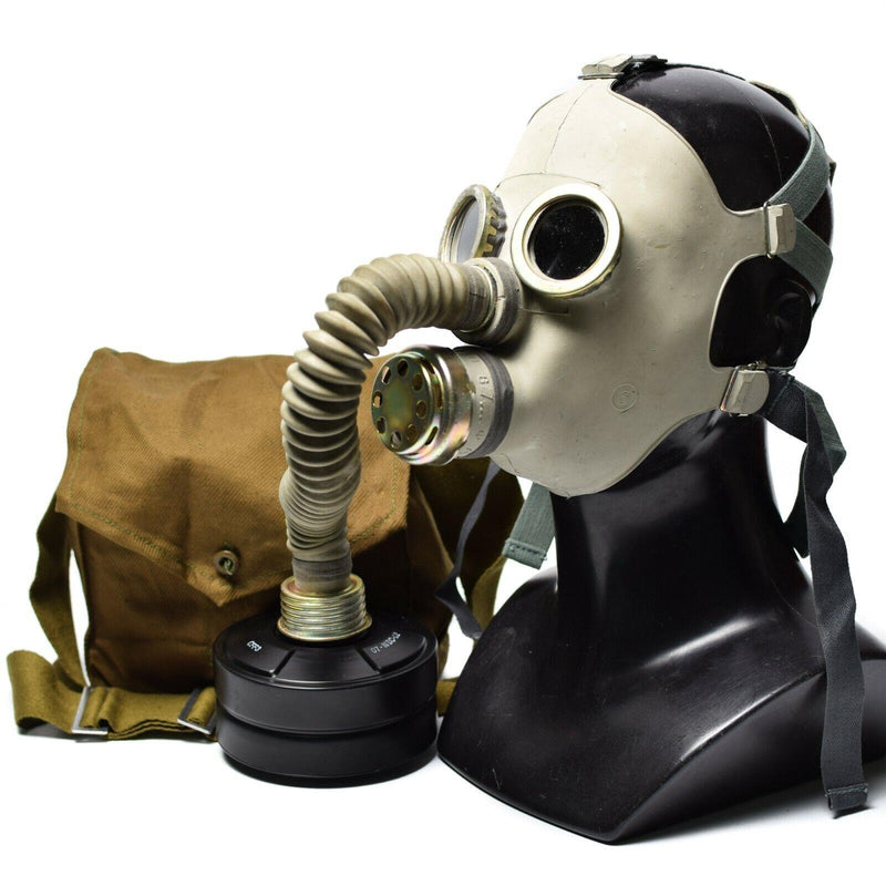 Máscara de gas rusa soviética PDF-7 Niño Conjunto completo Filtro de la OTAN CF F3 NBC 40 mm NUEVO