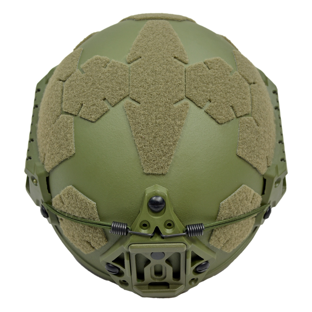 Šestan-Busch BK-ACH Casco balístico moderno de corte completo Nivel IIIA NVG Rieles laterales