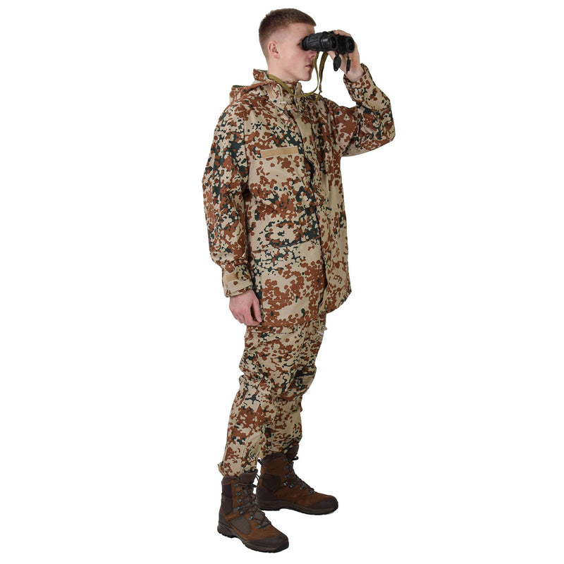 Armero danés original M84 Desert Camo Pantalones de lluvia impermeables Pantalones de campo Nuevo