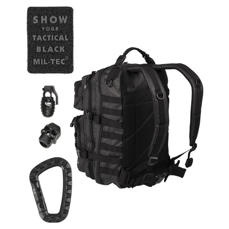 Mochila táctica de asalto de asalto de MIL-tec 20 litros de senderismo para caminar trekking campa de día