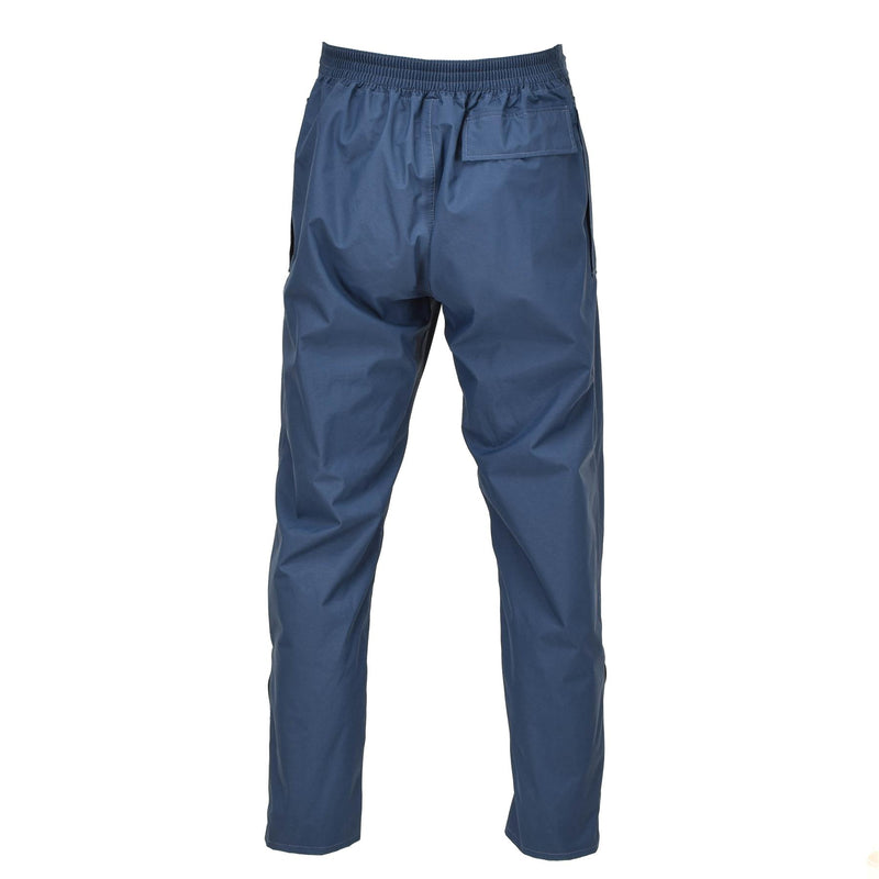 Pantalones de la Fuerza Aérea Royal Británica Original Pantalones de clima húmedo de la RAF Blue impermeable