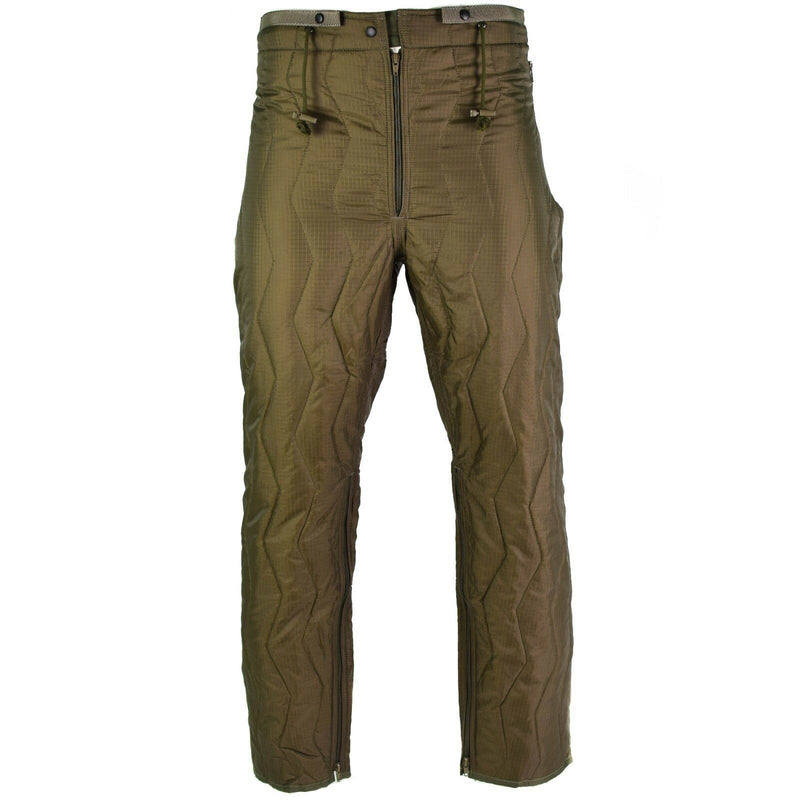 Pantalones acolchados del ejército alemán original Pantalones de revestimiento Interior de invierno térmico