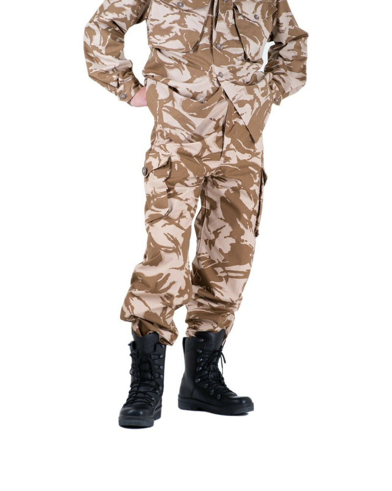 Genuinos pantalones de combate del ejército británico pantalones militares desérticos a prueba de viento Nuevo