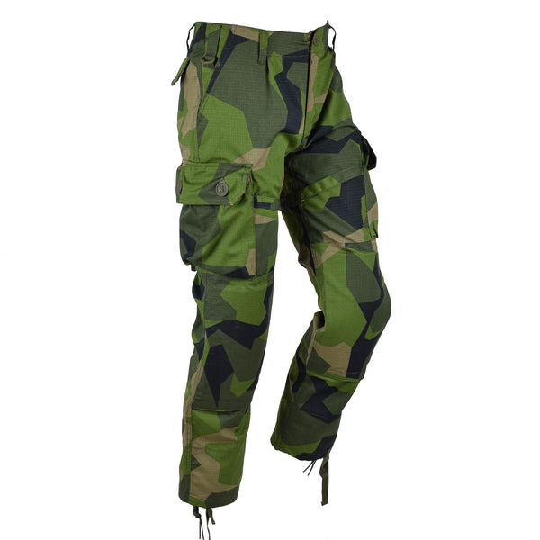 Tacgear Brand Swedish Military Combat Pants Splinter Cargo Cargo Ripstop