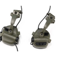 EARMOR M16A ARC Adaptador de riel para casco Serie PLUS Protector auditivo Coyote Brown