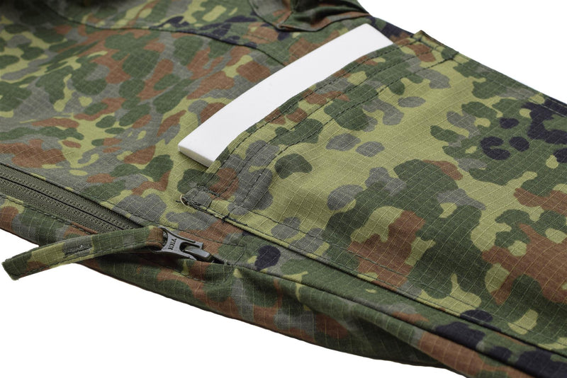 Tacgear Brand Military Style Commando Smock Jacket Full-Zip Ripstop Flecktran