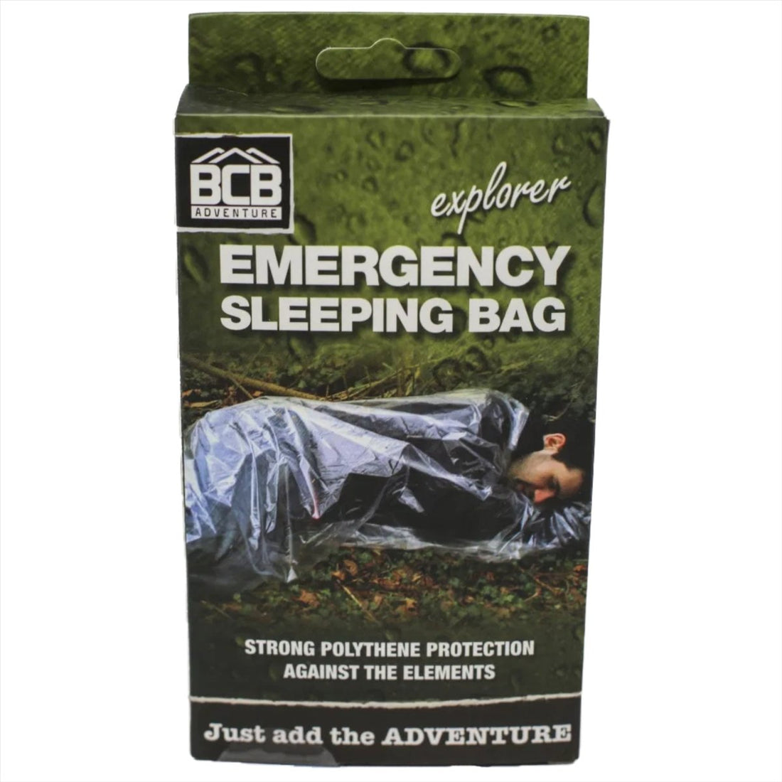 BCB Saco de Dormir de Emergencia Ligero Retiene el Calor Corporal Impermeable A Prueba de Viento
