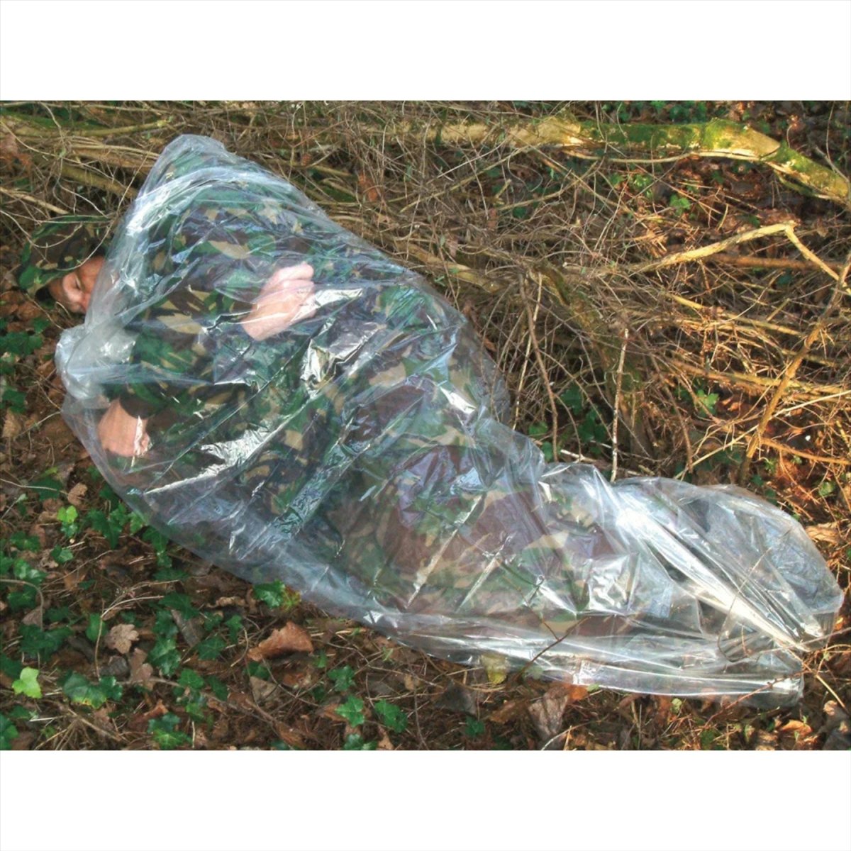 BCB Saco de Dormir de Emergencia Ligero Retiene el Calor Corporal Impermeable A Prueba de Viento