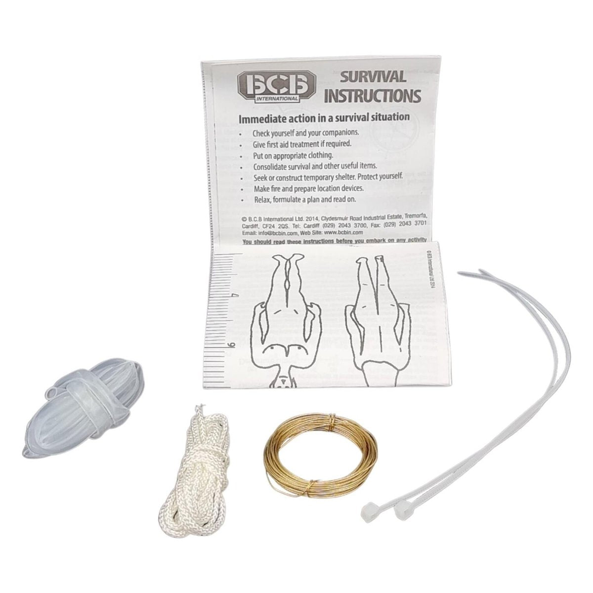 BCB Kit de supervivencia militar Camping Hunting Hunting Rescue Essentials