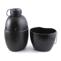 BCB Sistema de cocción múltiple de combustible Nata Flask Stufo de aluminio Bolsa Black Pouch