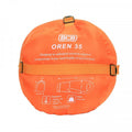 BCB Oren 35 saco de dormir de invierno adulto clima frío camping al aire libre -14°C Naranja