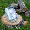 BCB Cocina al aire libre Set de senderismo de senderismo Tins Cades Catlery Striker de incendio