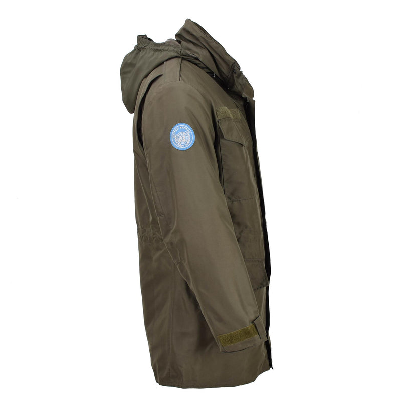 Original austriaco militar gore-tex parka w forra