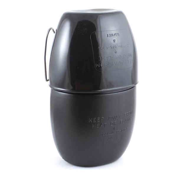 BCB Sistema de cocción múltiple de combustible Nata Flask Stufo de aluminio Bolsa Black Pouch
