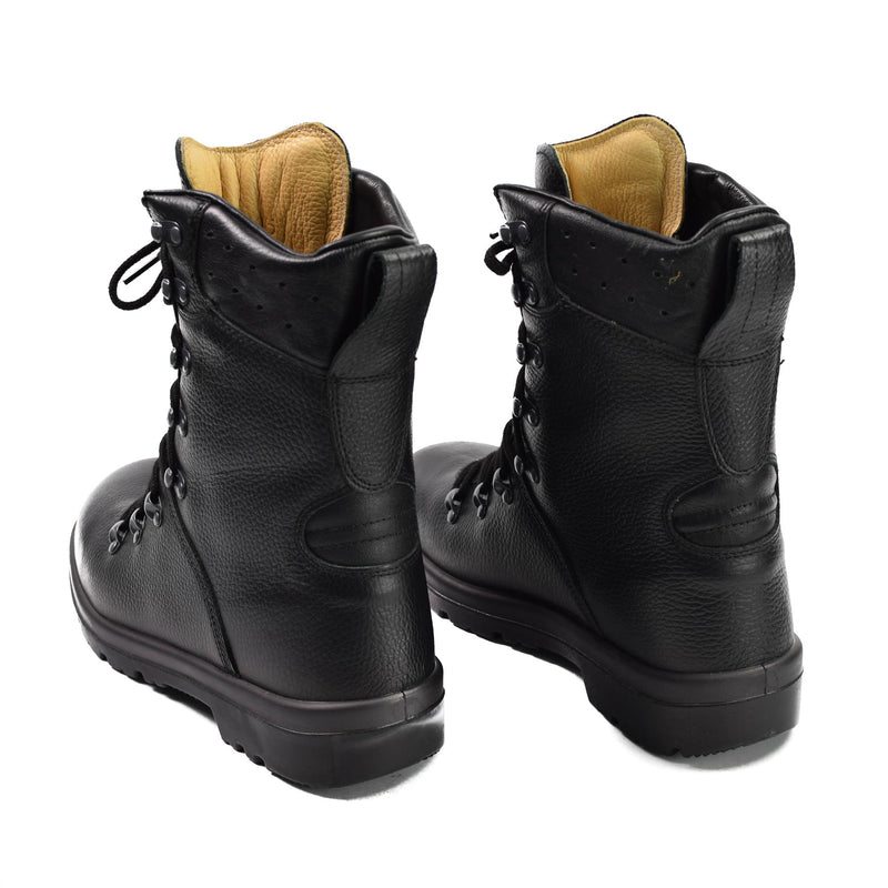 Original Alemania Botas del ejército de la Alemania Campo de cuero negro BDU Combat BW Problema militar nuevo