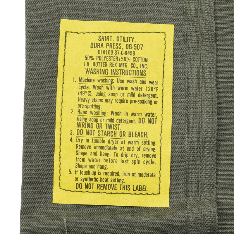 Camisa de manga larga del ejército de EE. UU.