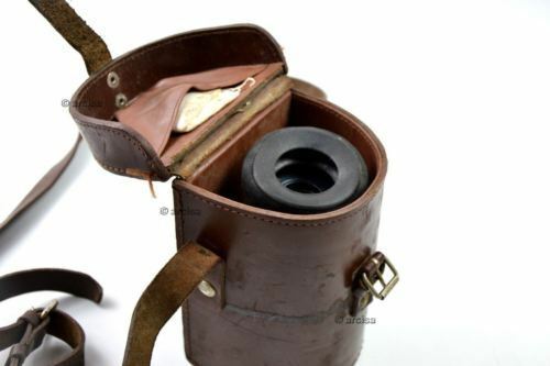 Herramienta de visión monocular del ejército yugoslavio en M59 original y estuche de cuero.