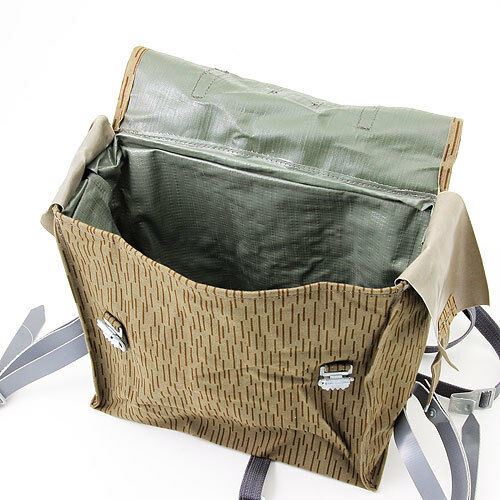 Genuino ejército de Alemania Oriental Rucksack Pack DDR NVA Rain Drap Camo Backpack