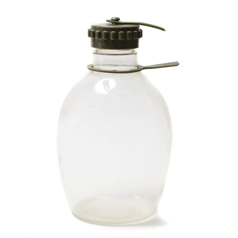 Genuino ejército austriaco botella de agua de plástico tropas de campo de cantina