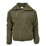 BLOCHL Brand Austriaca Militar Military Chaqueta de vellón High Full Zip Aprendible