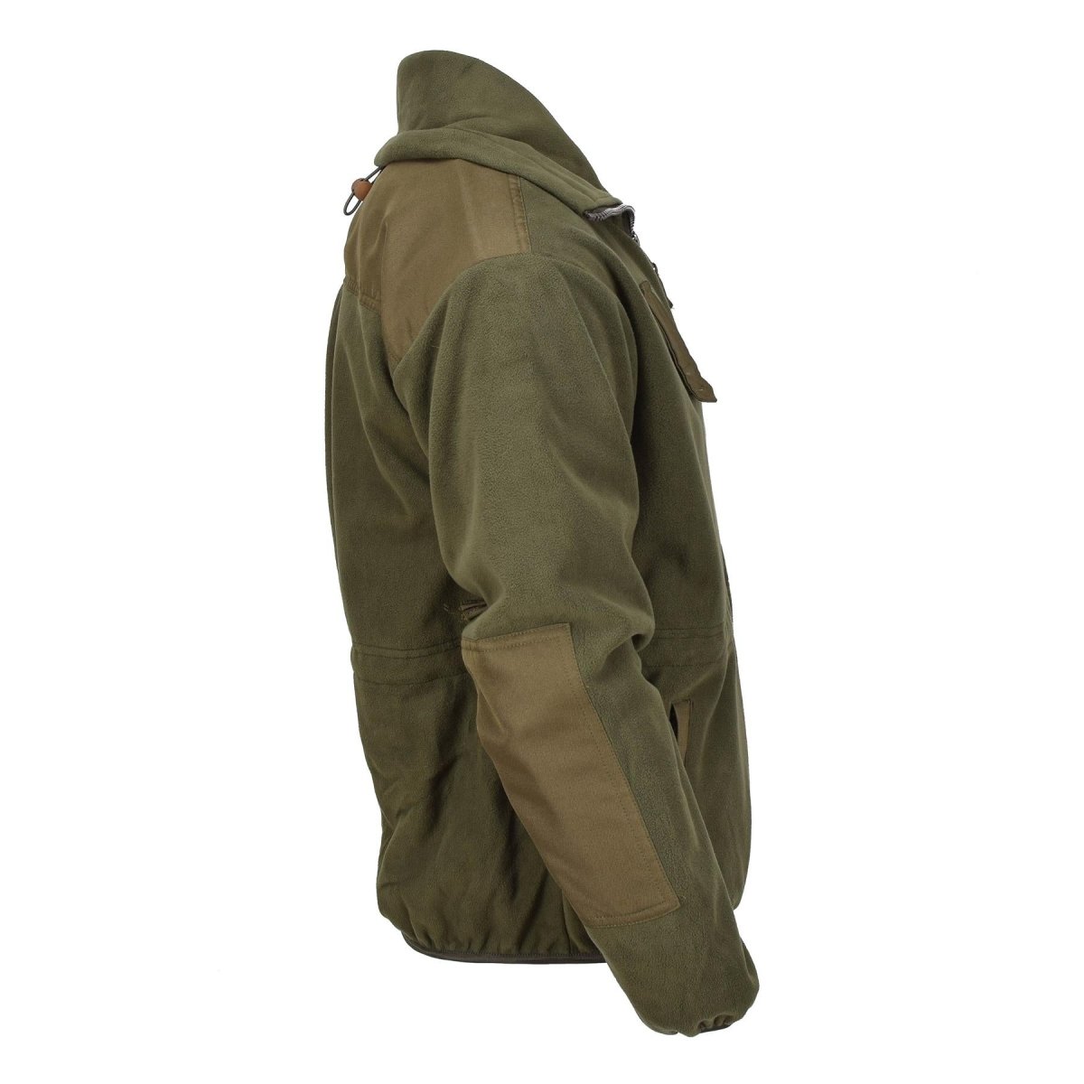 BLOCHL Brand Austriaca Militar Military Chaqueta de vellón High Full Zip Aprendible