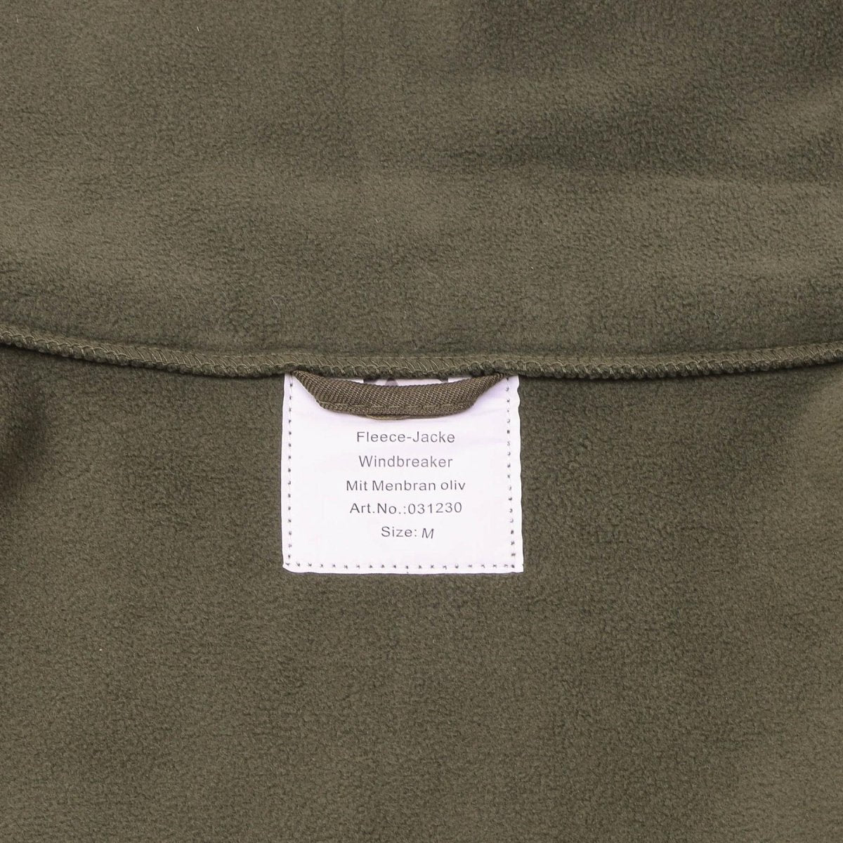 BLOCHL Brand Austriaca Militar Military Chaqueta de vellón High Full Zip Aprendible