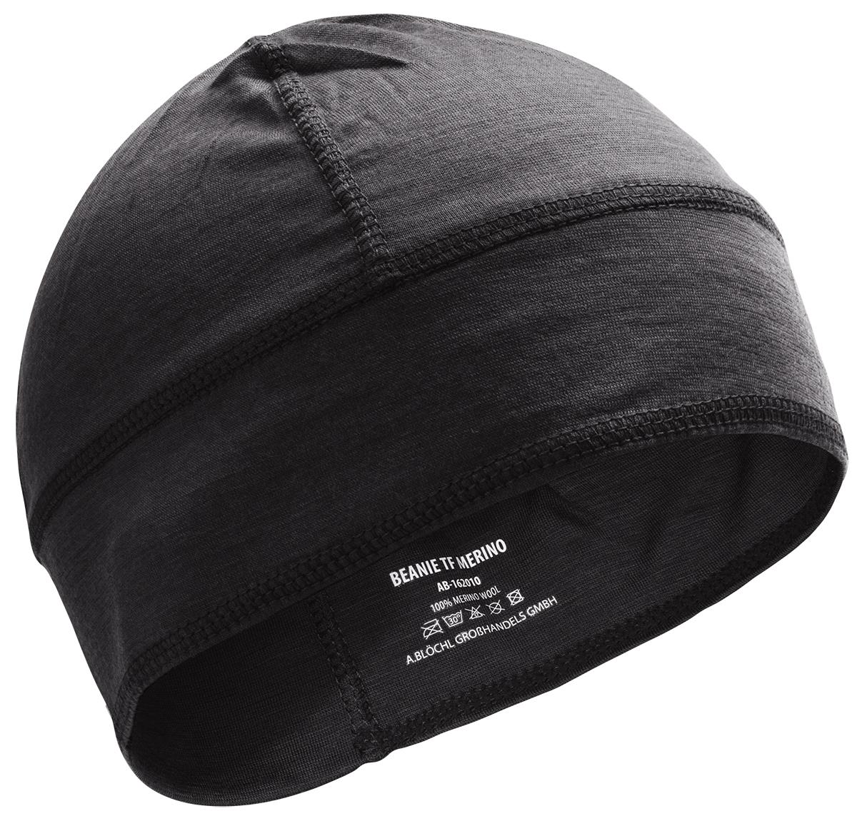 BLOCHL Brand Military Style Beanie Merino Wool Watch Watch Hat negro NUEVO
