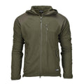 BLOCHL Brand Militar Military Fleece Chaqueta termal con capucha Oliva reforzada nueva
