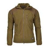 Marca Blochl Chaqueta estilo militar con capucha forro polar térmico reforzado coyote NUEVO