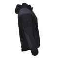 BLOCHL Brand Estilo militar Jacket térmica Flana Capilla reforzada negra nueva