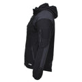 BLOCHL Brand Estilo militar Jacket térmica Flana Capilla reforzada negra nueva