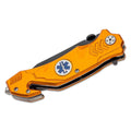 Boker Brand Navaja de bolsillo plegable EMS Rescue Acero inoxidable 440A Rompevidrios