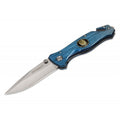 Boker Brand navaja de bolsillo plegable Law Enforcement acero inoxidable sin recubrimiento 440A