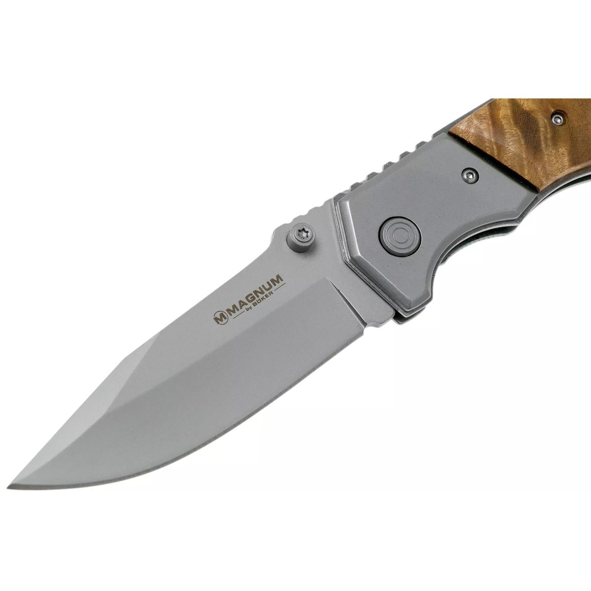 Boker Brand Forest Ranger navaja de bolsillo plegable mango de madera acero 7Cr17MoV