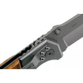 Boker Brand Forest Ranger navaja de bolsillo plegable mango de madera acero 7Cr17MoV